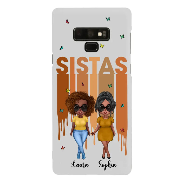 Custom Personalized Best Friends Phone Case - Upto 5 Girls - Gift Idea For Sisters/ Besties - Case For iPhone/Samsung