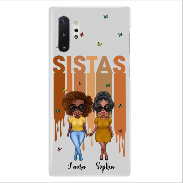 Custom Personalized Best Friends Phone Case - Upto 5 Girls - Gift Idea For Sisters/ Besties - Case For iPhone/Samsung