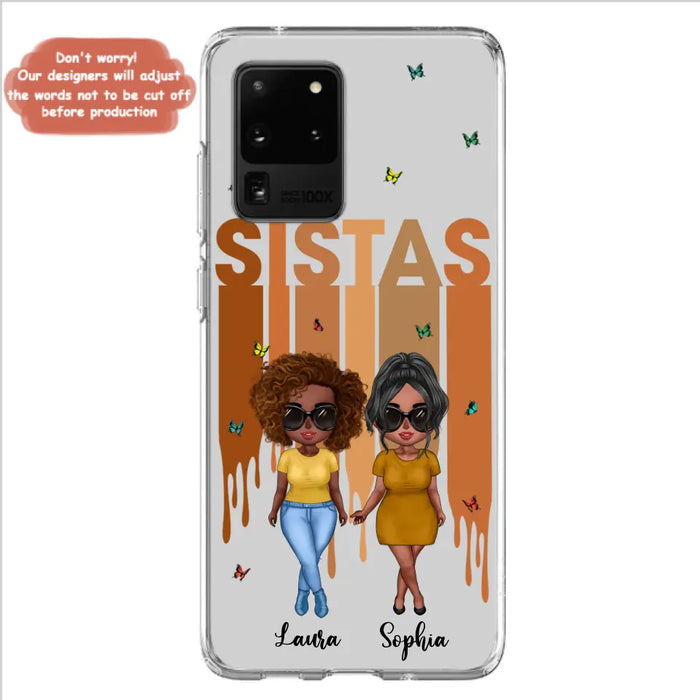 Custom Personalized Best Friends Phone Case - Upto 5 Girls - Gift Idea For Sisters/ Besties - Case For iPhone/Samsung