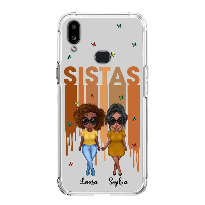 Custom Personalized Best Friends Phone Case - Upto 5 Girls - Gift Idea For Sisters/ Besties - Case For iPhone/Samsung