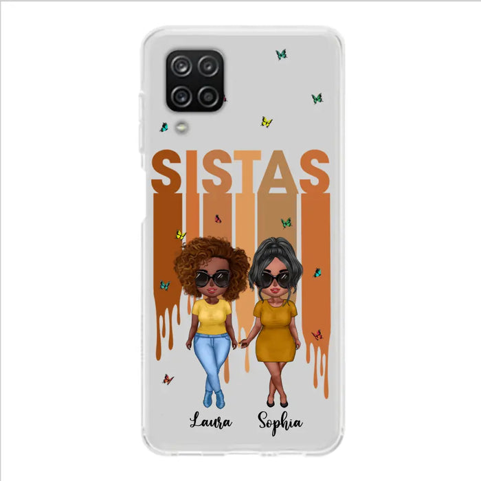 Custom Personalized Best Friends Phone Case - Upto 5 Girls - Gift Idea For Sisters/ Besties - Case For iPhone/Samsung