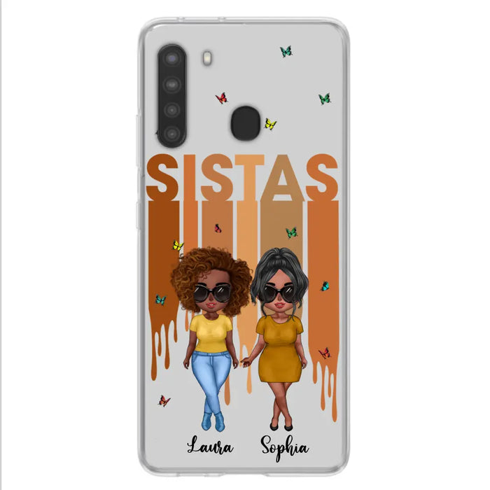 Custom Personalized Best Friends Phone Case - Upto 5 Girls - Gift Idea For Sisters/ Besties - Case For iPhone/Samsung