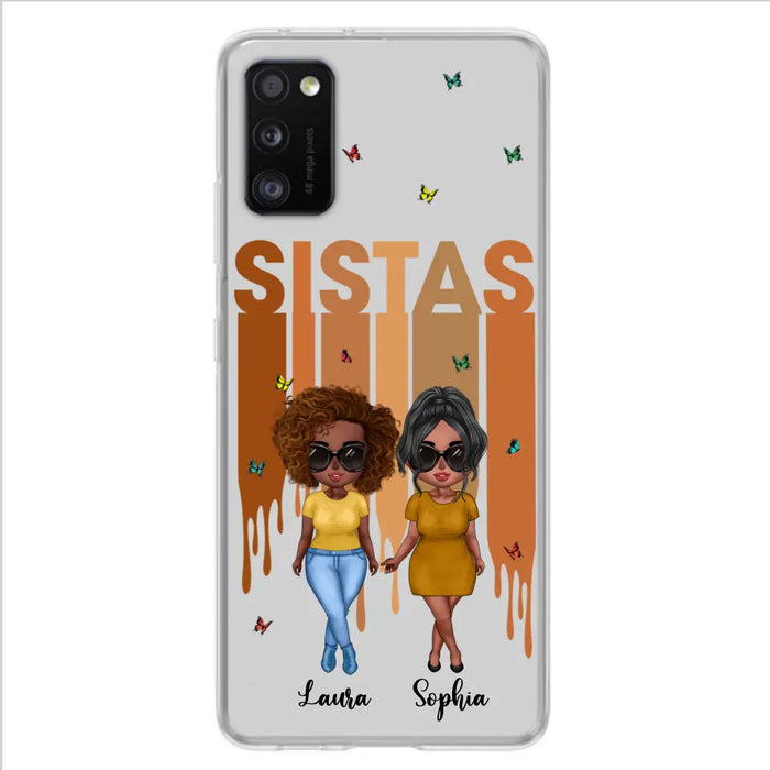 Custom Personalized Best Friends Phone Case - Upto 5 Girls - Gift Idea For Sisters/ Besties - Case For iPhone/Samsung