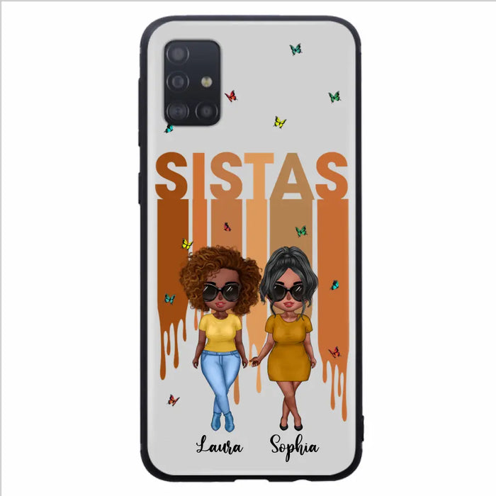 Custom Personalized Best Friends Phone Case - Upto 5 Girls - Gift Idea For Sisters/ Besties - Case For iPhone/Samsung