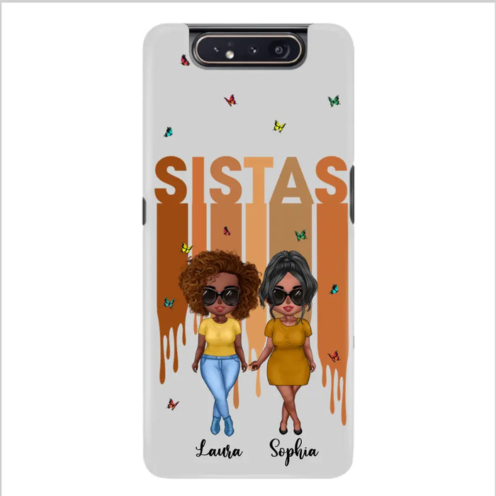 Custom Personalized Best Friends Phone Case - Upto 5 Girls - Gift Idea For Sisters/ Besties - Case For iPhone/Samsung