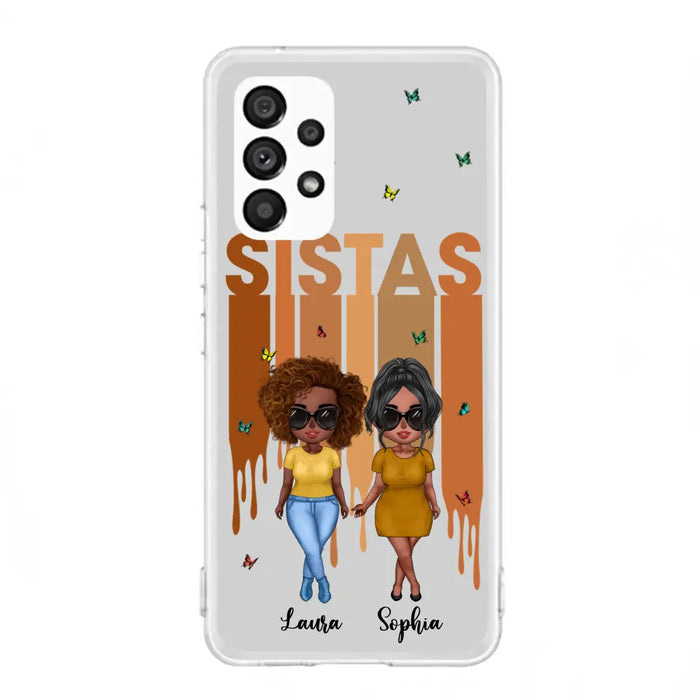 Custom Personalized Best Friends Phone Case - Upto 5 Girls - Gift Idea For Sisters/ Besties - Case For iPhone/Samsung