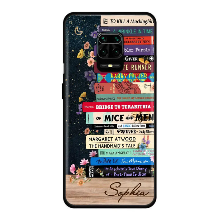 Custom Personalized Books Phone Case - Reading Book Lover Gift Idea - Case For Xiaomi/ Oppo/ Huawei