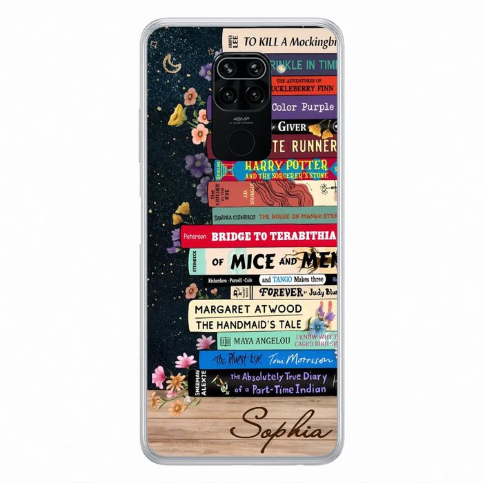 Custom Personalized Books Phone Case - Reading Book Lover Gift Idea - Case For Xiaomi/ Oppo/ Huawei