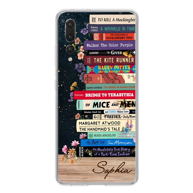 Custom Personalized Books Phone Case - Reading Book Lover Gift Idea - Case For Xiaomi/ Oppo/ Huawei