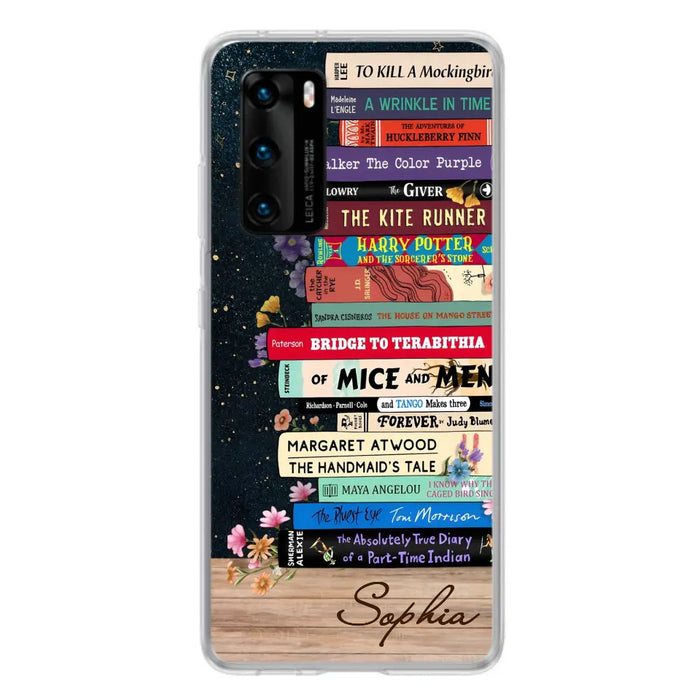 Custom Personalized Books Phone Case - Reading Book Lover Gift Idea - Case For Xiaomi/ Oppo/ Huawei