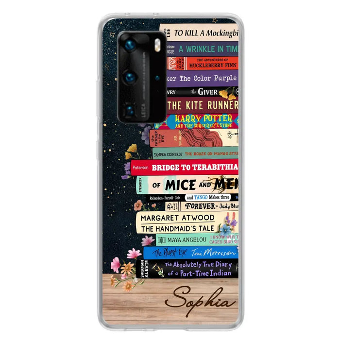 Custom Personalized Books Phone Case - Reading Book Lover Gift Idea - Case For Xiaomi/ Oppo/ Huawei