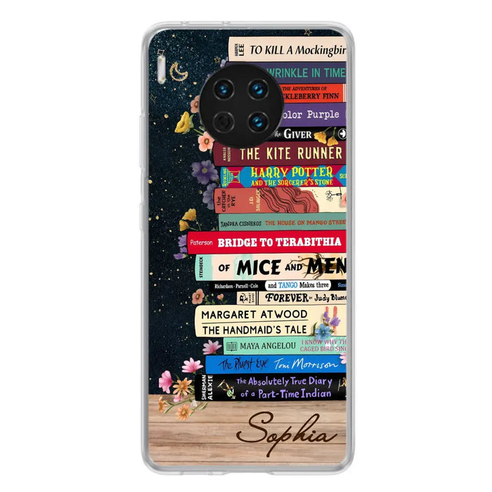 Custom Personalized Books Phone Case - Reading Book Lover Gift Idea - Case For Xiaomi/ Oppo/ Huawei