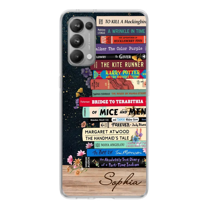 Custom Personalized Books Phone Case - Reading Book Lover Gift Idea - Case For Xiaomi/ Oppo/ Huawei