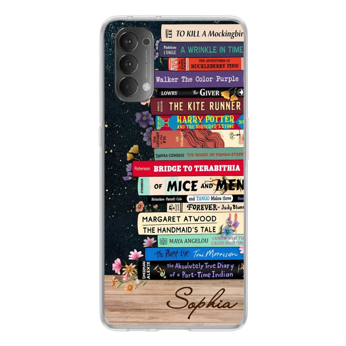 Custom Personalized Books Phone Case - Reading Book Lover Gift Idea - Case For Xiaomi/ Oppo/ Huawei