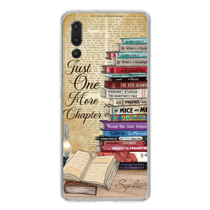 Custom Personalized Reading Book Phone Case - Gift Idea For Book Lovers - Just One More Chapter Case For Xiaomi/ Oppo/ Huawei