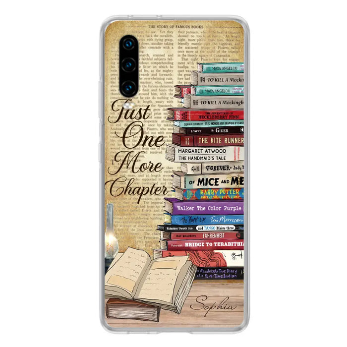 Custom Personalized Reading Book Phone Case - Gift Idea For Book Lovers - Just One More Chapter Case For Xiaomi/ Oppo/ Huawei