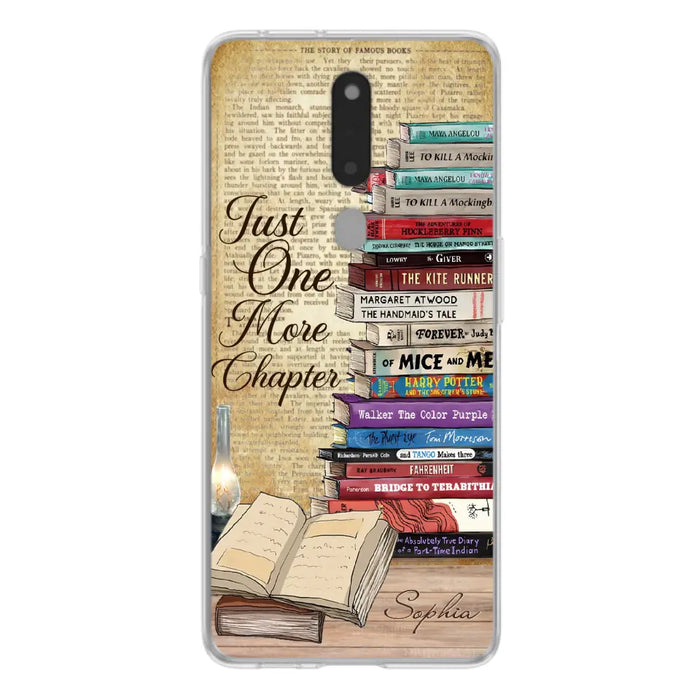 Custom Personalized Reading Book Phone Case - Gift Idea For Book Lovers - Just One More Chapter Case For Xiaomi/ Oppo/ Huawei