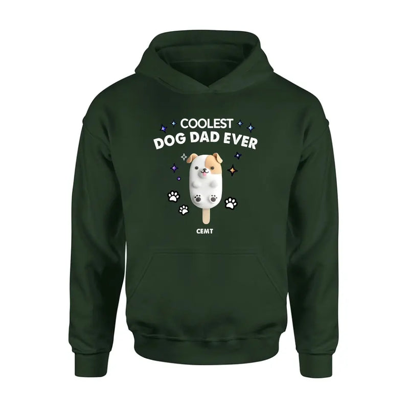 Personalized Dog Popsicles T-Shirt/Long Sleeve/Sweatshirt/Hoodie - Gift Idea For Dog Lover - Coolest Dog Dad Ever