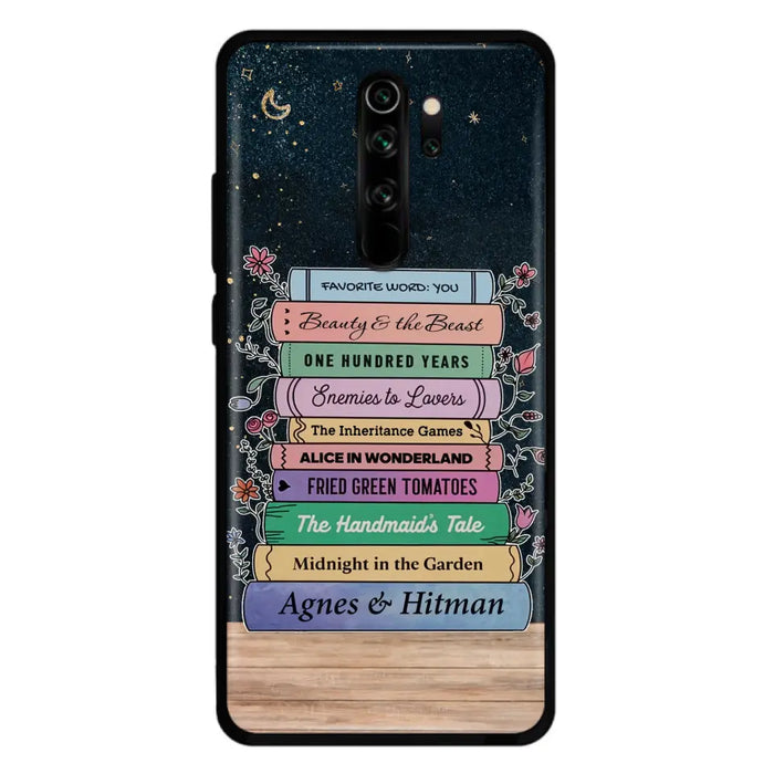 Custom Personalized Reading Book Xiaomi/ Huawei/ Oppo Cases - Gift Idea For Reading Lover/ Birthday