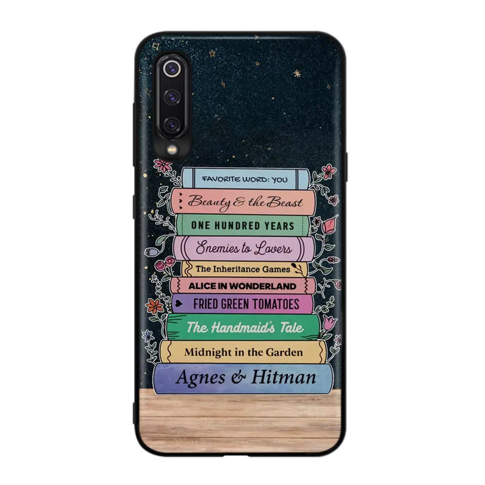 Custom Personalized Reading Book Xiaomi/ Huawei/ Oppo Cases - Gift Idea For Reading Lover/ Birthday