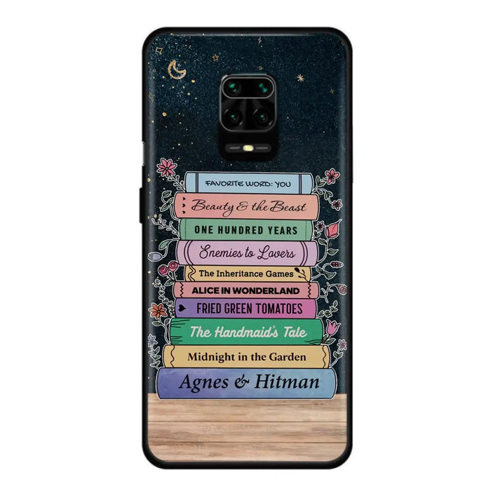 Custom Personalized Reading Book Xiaomi/ Huawei/ Oppo Cases - Gift Idea For Reading Lover/ Birthday
