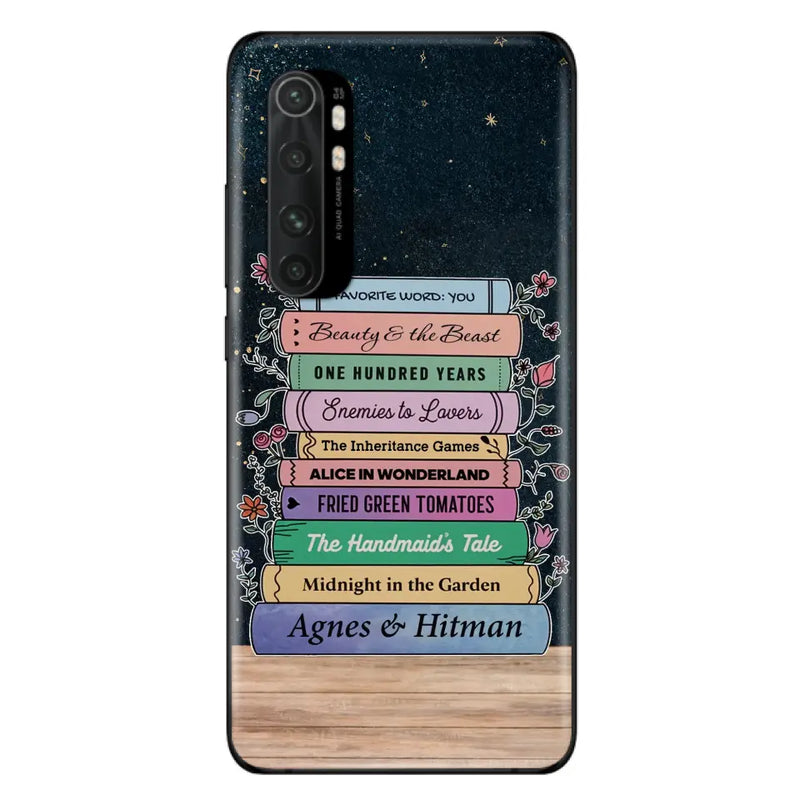 Custom Personalized Reading Book Xiaomi/ Huawei/ Oppo Cases - Gift Idea For Reading Lover/ Birthday