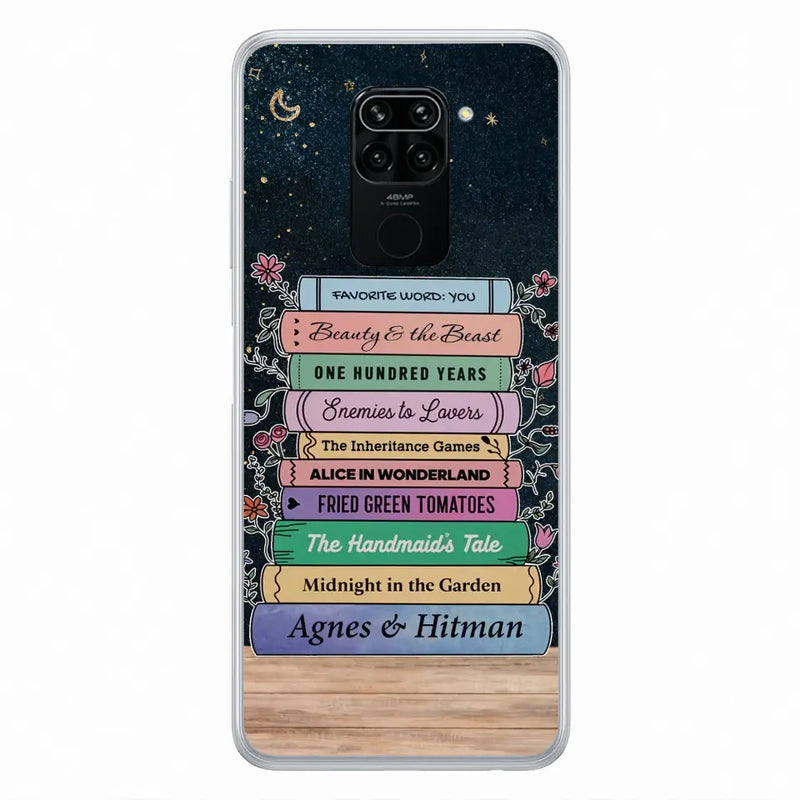 Custom Personalized Reading Book Xiaomi/ Huawei/ Oppo Cases - Gift Idea For Reading Lover/ Birthday