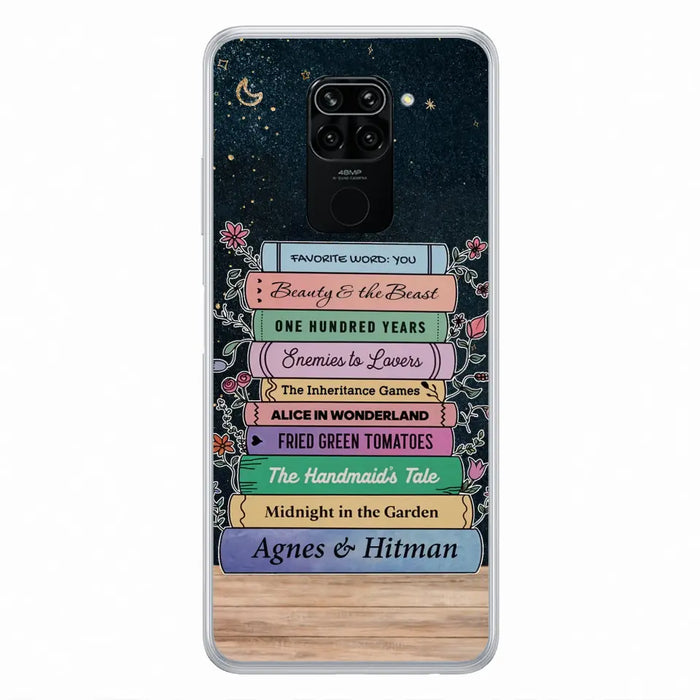 Custom Personalized Reading Book Xiaomi/ Huawei/ Oppo Cases - Gift Idea For Reading Lover/ Birthday