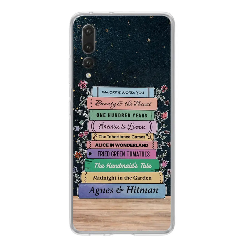 Custom Personalized Reading Book Xiaomi/ Huawei/ Oppo Cases - Gift Idea For Reading Lover/ Birthday