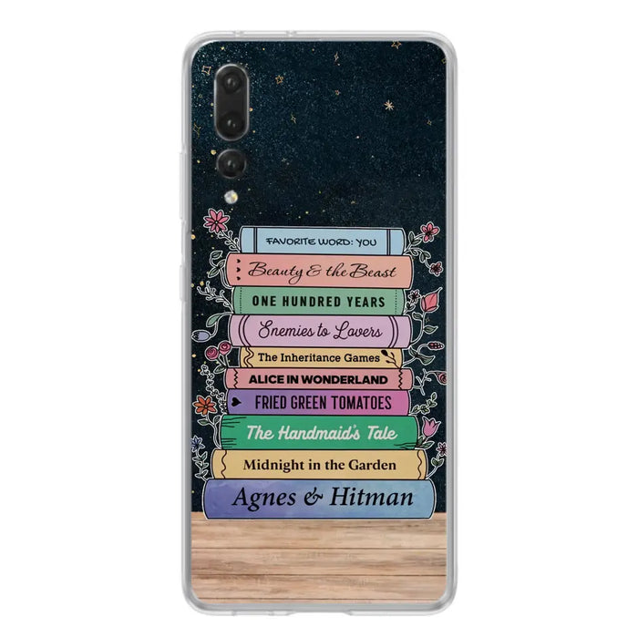 Custom Personalized Reading Book Xiaomi/ Huawei/ Oppo Cases - Gift Idea For Reading Lover/ Birthday