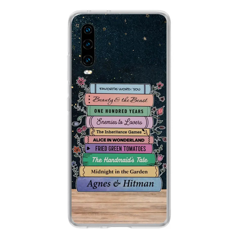 Custom Personalized Reading Book Xiaomi/ Huawei/ Oppo Cases - Gift Idea For Reading Lover/ Birthday