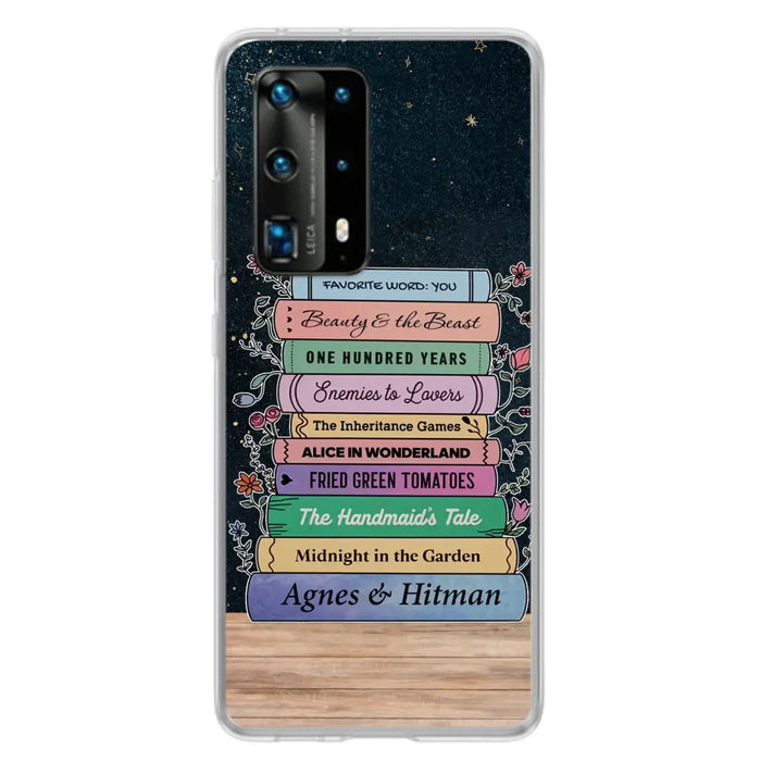 Custom Personalized Reading Book Xiaomi/ Huawei/ Oppo Cases - Gift Idea For Reading Lover/ Birthday