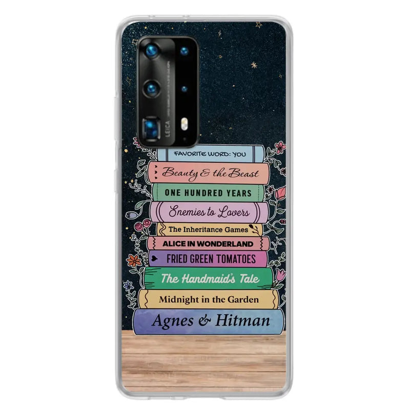 Custom Personalized Reading Book Xiaomi/ Huawei/ Oppo Cases - Gift Idea For Reading Lover/ Birthday
