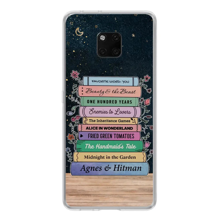 Custom Personalized Reading Book Xiaomi/ Huawei/ Oppo Cases - Gift Idea For Reading Lover/ Birthday