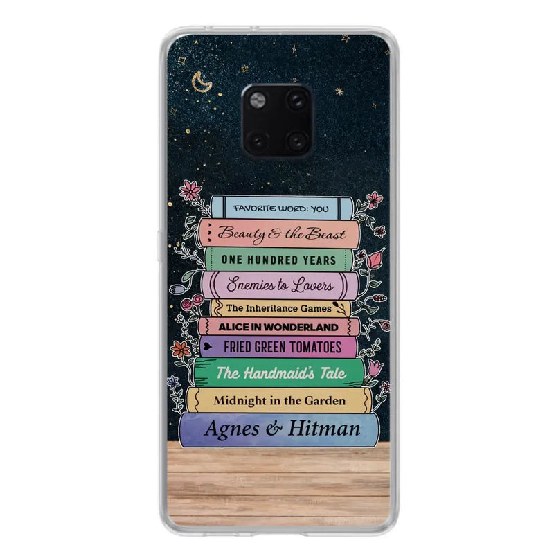 Custom Personalized Reading Book Xiaomi/ Huawei/ Oppo Cases - Gift Idea For Reading Lover/ Birthday