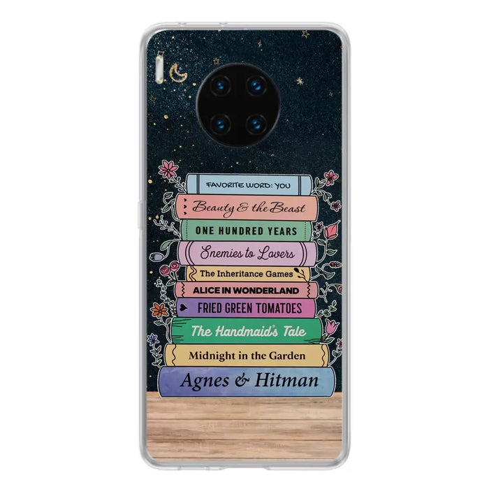 Custom Personalized Reading Book Xiaomi/ Huawei/ Oppo Cases - Gift Idea For Reading Lover/ Birthday