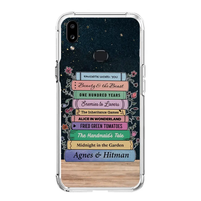 Custom Personalized Reading Book Phone Case For iPhone/ Samsung - Gift Idea For Reading Lover/ Birthday