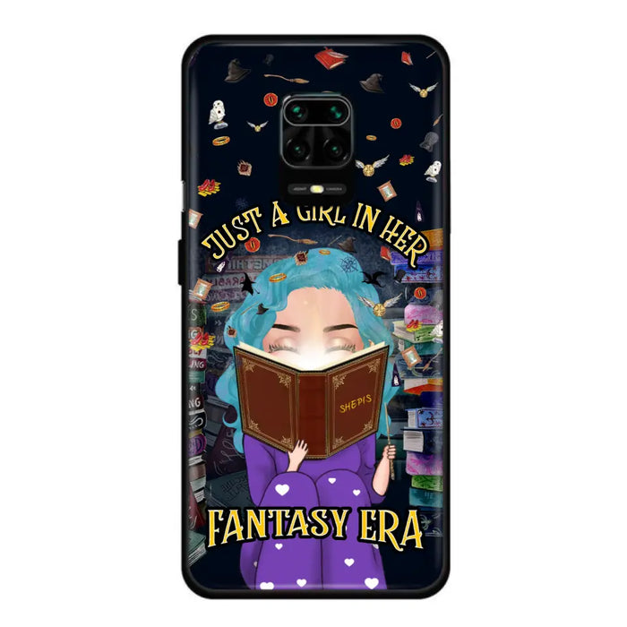 Custom Personalized Reading Book Phone Case - Gift Idea For Book Lovers - Just A Girl In Her Fantasy Era - Case For Xiaomi/ Oppo/ Huawei