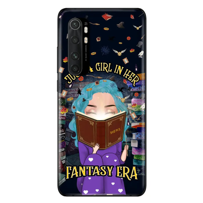 Custom Personalized Reading Book Phone Case - Gift Idea For Book Lovers - Just A Girl In Her Fantasy Era - Case For Xiaomi/ Oppo/ Huawei