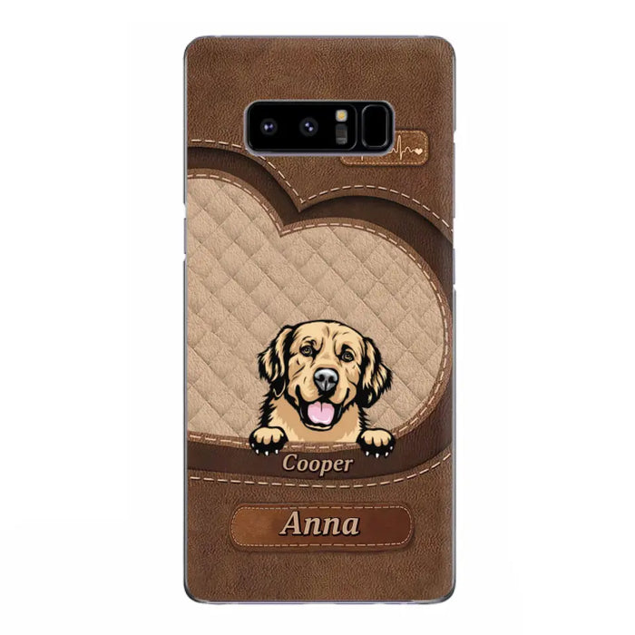 Custom Personalized Dog Phone Case - Gift Idea For Dog Lovers - Case For iPhone And Samsung