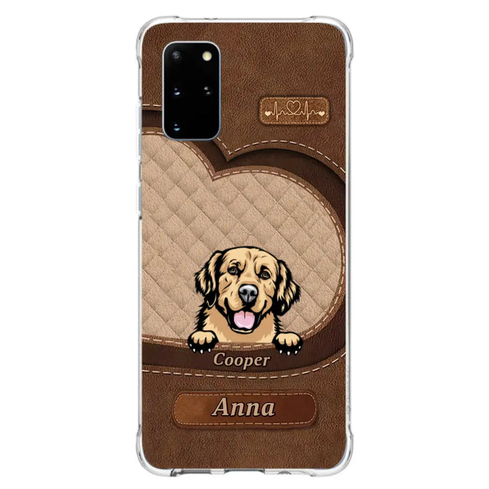 Custom Personalized Dog Phone Case - Gift Idea For Dog Lovers - Case For iPhone And Samsung