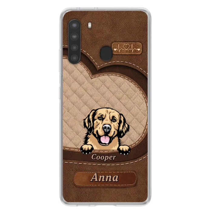 Custom Personalized Dog Phone Case - Gift Idea For Dog Lovers - Case For iPhone And Samsung