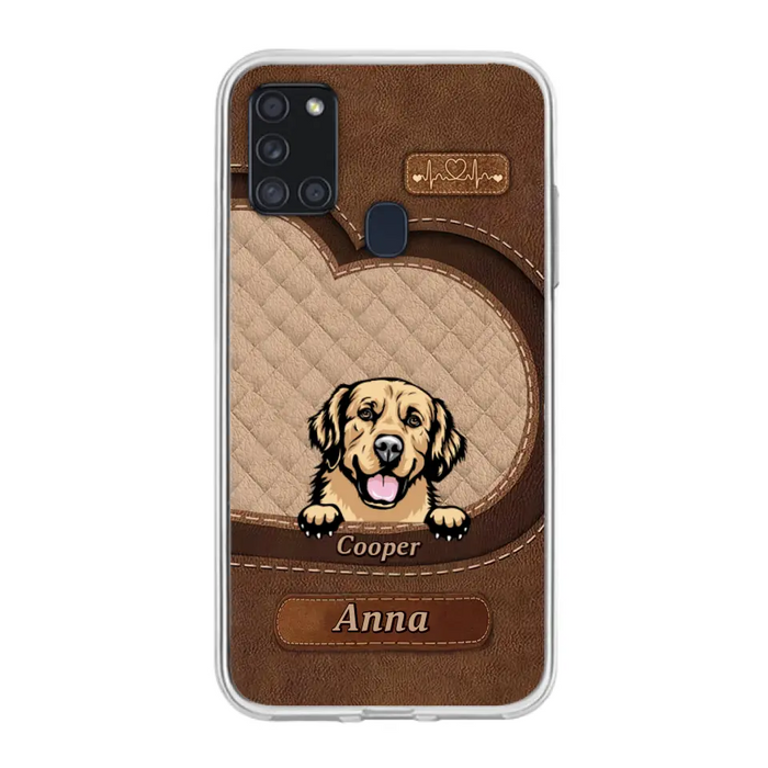 Custom Personalized Dog Phone Case - Gift Idea For Dog Lovers - Case For iPhone And Samsung