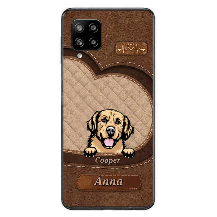 Custom Personalized Dog Phone Case - Gift Idea For Dog Lovers - Case For iPhone And Samsung