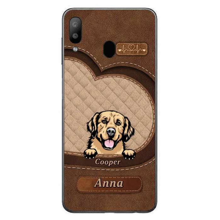 Custom Personalized Dog Phone Case - Gift Idea For Dog Lovers - Case For iPhone And Samsung