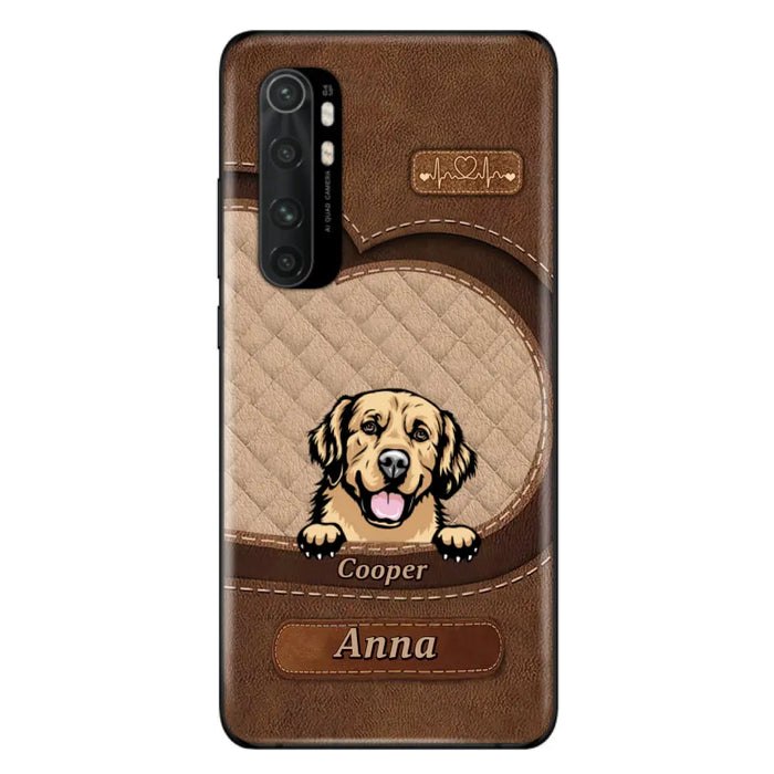 Custom Personalized Dog Phone Case - Gift Idea For Dog Lovers - Case For Xiaomi, Oppo, Huawei