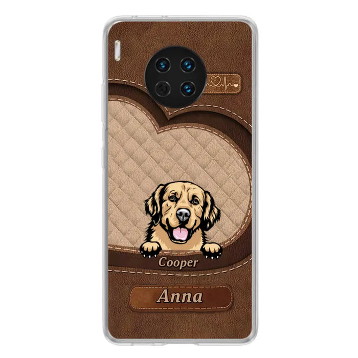 Custom Personalized Dog Phone Case - Gift Idea For Dog Lovers - Case For Xiaomi, Oppo, Huawei