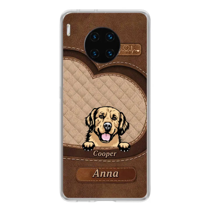 Custom Personalized Dog Phone Case - Gift Idea For Dog Lovers - Case For Xiaomi, Oppo, Huawei