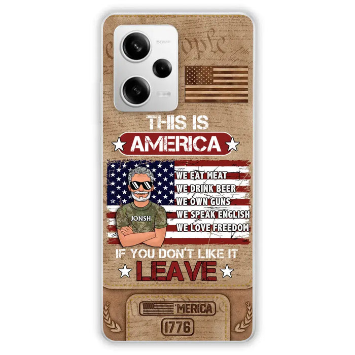 Custom Personalized Veteran Phone Case - Gift Idea For Veteran/ Daughter - This Is America - Case For Xiaomi/ Oppo/ Huawei