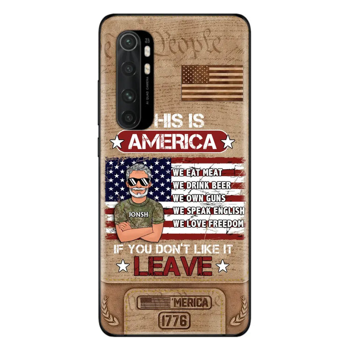 Custom Personalized Veteran Phone Case - Gift Idea For Veteran/ Daughter - This Is America - Case For Xiaomi/ Oppo/ Huawei